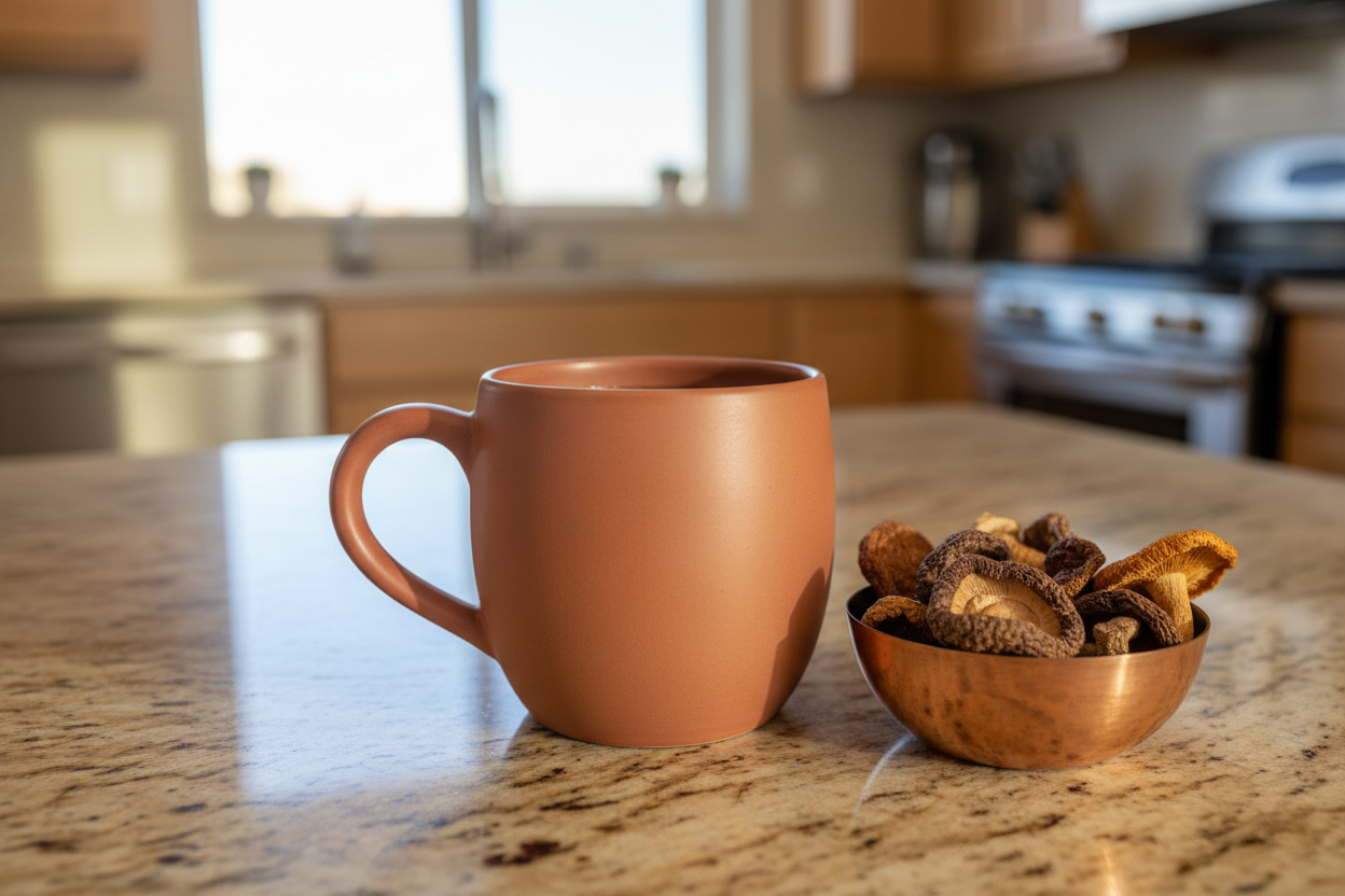 Coffee With Mushrooms (Medium) d