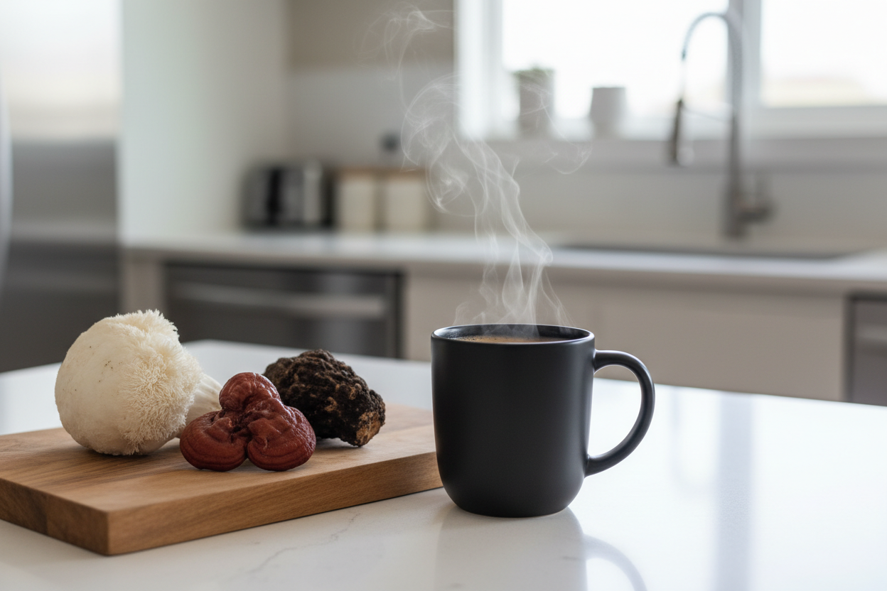 Instant Coffee With Mushrooms d